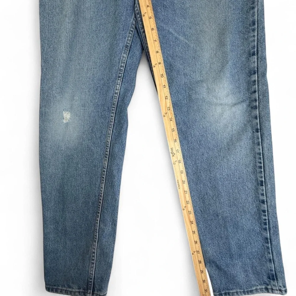 Vintage 1993 Levis 550 Jeans Mens 36x34 Made in USA Relaxed Tapered Blue Denim